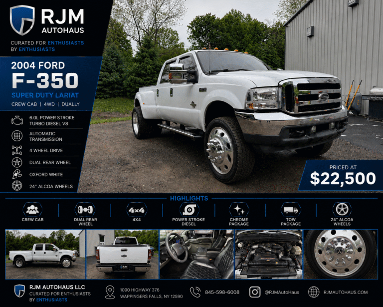 2004 Ford F350 lariat short bed dually